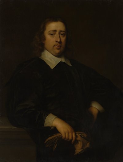 男の肖像、1648年。 作： Cornelis Janssens van Ceulen