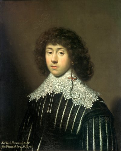 「サー・トーマス・ハンマー」、1612-1678、1631 作： Cornelis Janssens van Ceulen