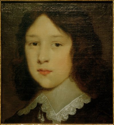 若い男の肖像 作： Cornelis Johnson van Keulen