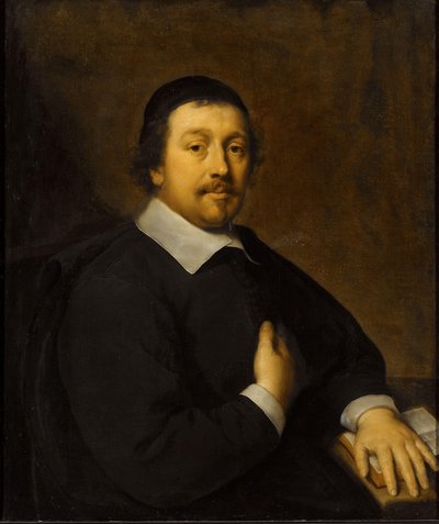 ヨハン・ヴァン・ソメレンの肖像 (1622-76) ヨハン・ヴァン・ソメレン (1622-76)。 ナイメーヘン大年金 作： Cornelis Jonson van Ceulen (I)