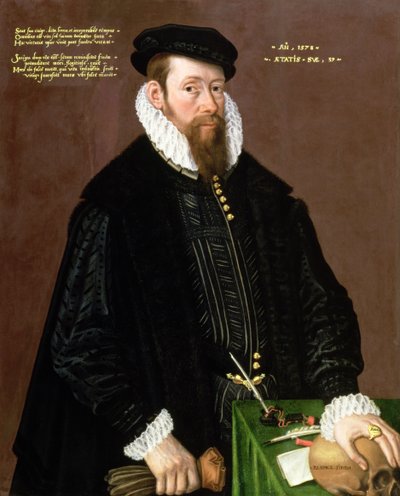トーマス・ピードの肖像、1578 作： Cornelis Ketel