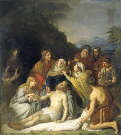 埋葬 作： Cornelis Kruseman