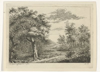 人物と牛のいる風景 牛のいる風景（連載タイトル） 作： Cornelis Ouboter van der Griendt