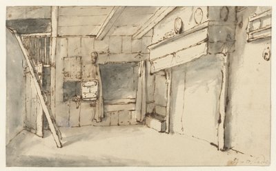 かまどのある空き部屋 作： Cornelis Pietersz. Bega (attributed to)