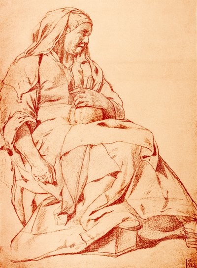 尿瓶を持つ病気の女性 作： Cornelis Pietersz Bega
