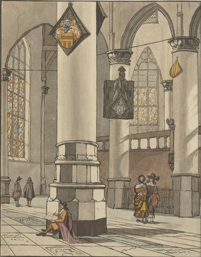 ケルキンテリア 作： Cornelis Ploos van Amstel (signed by artist)