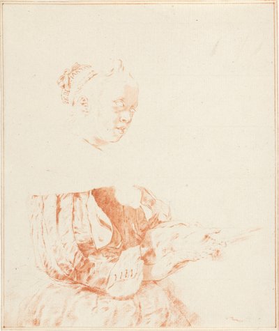 鍵盤奏者 作： Cornelis Ploos van Amstel (signed by artist)