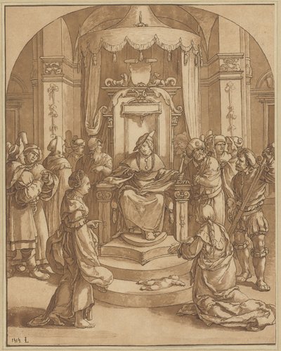 ソロモンの裁き 作： Cornelis Ploos van Amstel