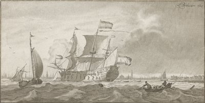 IJ の軍艦 作： Cornelis Ploos van Amstel