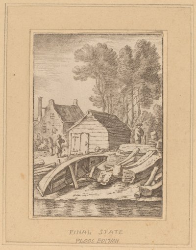 造船所、1761 年、1765 年発行。 作： Cornelis Ploos van Amstel