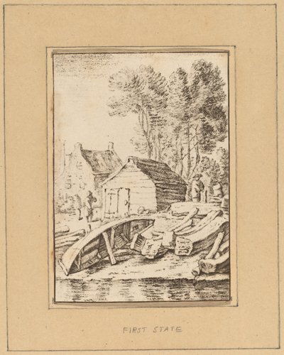 造船所、1761 年、1765 年発行。 作： Cornelis Ploos van Amstel