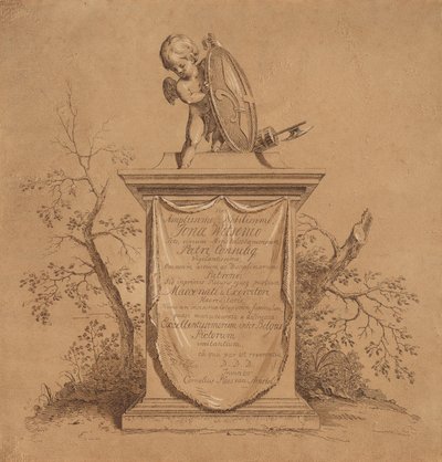タイトルページ、1765年。 作： Cornelis Ploos van Amstel