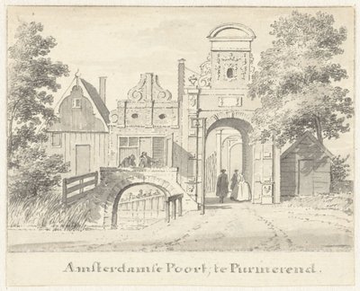 プルムレンドのアムステルダム門 作： Cornelis Pronk