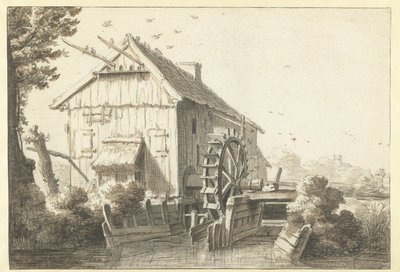 水車 作： Cornelis Saftleven (attributed to)