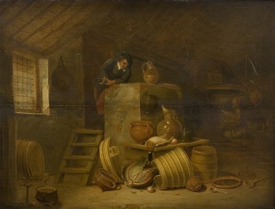 キッチンのインテリア 作： Cornelis Saftleven