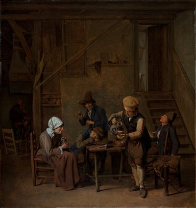 インテリアの農民 作： Cornelis Schaeck