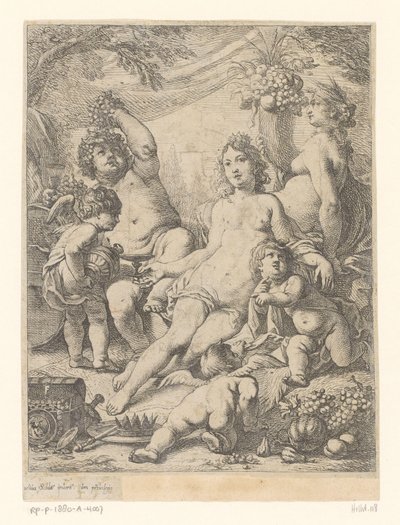 バッカス、ヴィーナス、セレス 作： Cornelis Schut (I)