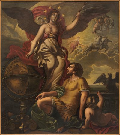 占星術のアレゴリー、17 世紀前半.. 作： Cornelis Schut
