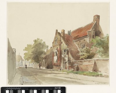 ハッセルトの古いゲストハウス 作： Cornelis Springer