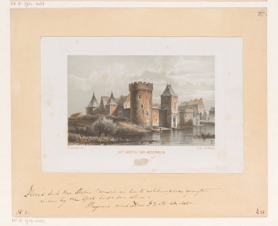 メデンブリック城 Medemblik の城 (オブジェクトのタイトル) 作： Cornelis Springer