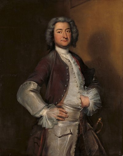 アイザック・スウィアーズの肖像 作： Cornelis Troost