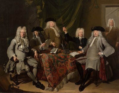 Collegium Medicum の検査官の肖像 Collegium Medicum の検査官の肖像 作： Cornelis Troost