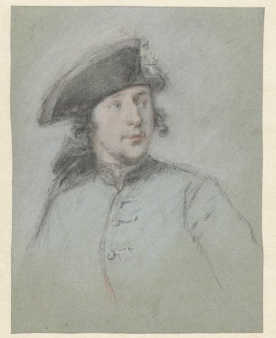 ルドルフ・バクイセン・ザ・ヤンガーの肖像 作： Cornelis Troost