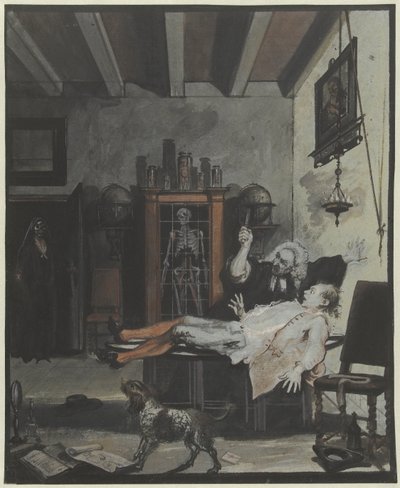 コメディ クリスピン メディスンのシーン 作： Cornelis Troost