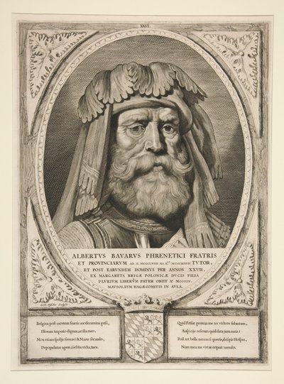 Albertvs Bavarvs Phrenetici Fratris/ et Provinciarvm 作： Cornelis Visscher