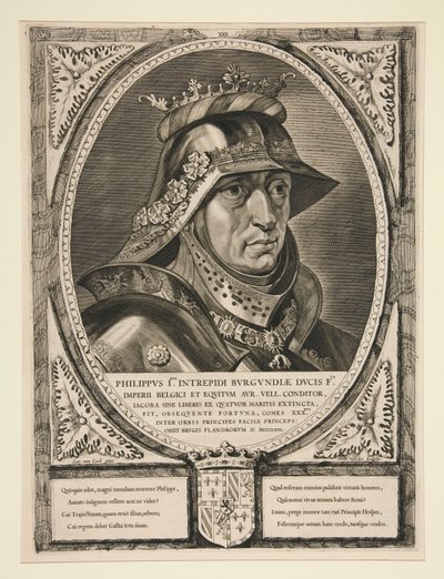 Philip The Ist (フィリップ・ザ・グッド) 作： Cornelis Visscher