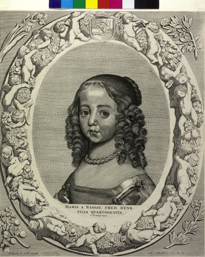 オレンジ王女メアリー 作： Cornelis Visscher