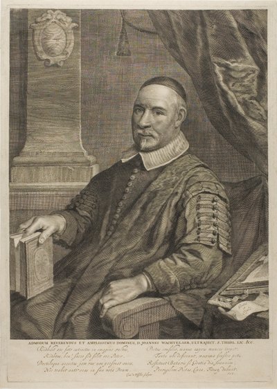 Rev. ユトレヒトの D. Johannes Wachterlaer 作： Cornelis Visscher