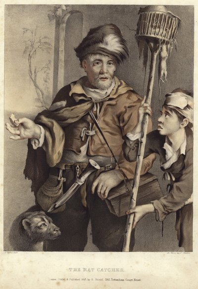 ラットキャッチャー 作： Cornelis Visscher