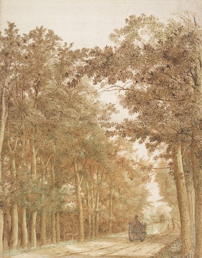 森の中のトレイル、1638年から42年頃 作： Hendrick Cornelisz. Vroom