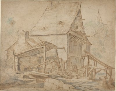 古い水車小屋 作： Cornelis Willaerts