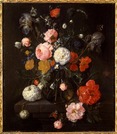 花瓶、1670〜80年頃 作： Cornelis de Heem