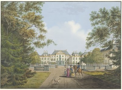 ヘッロー宮殿の眺め 作： Cornelis de Kruyff