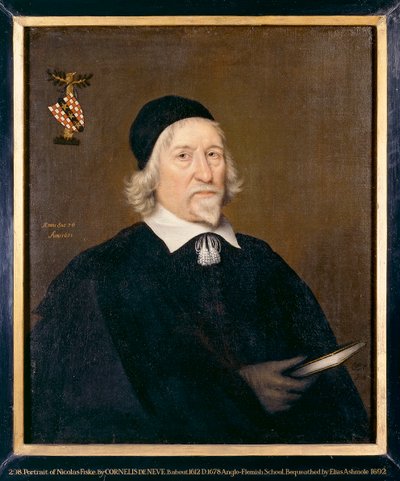 ニコラス・フィスケと呼ばれる男の肖像、1651年 作： Cornelis de Neve