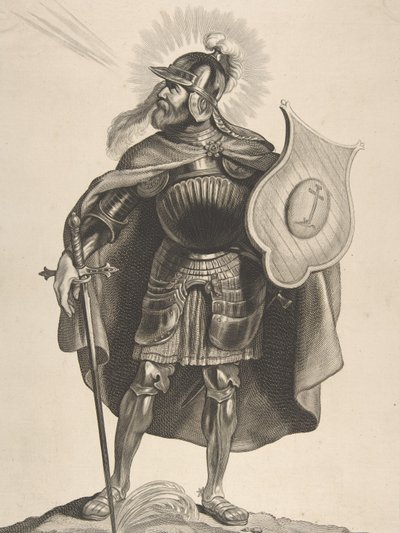 聖ガングルフス、1650年。 作： Cornelis de Visscher