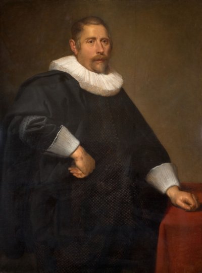男の肖像、1645年。 作： Cornelis de Vos