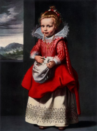 アーティストの娘マグダレナデヴォスの肖像、1927年 作： Cornelis de Vos
