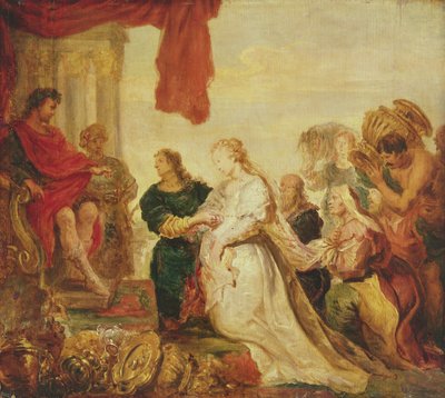 スキピオの禁制 作： Cornelis de Vos