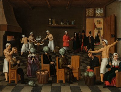 イークロのパン屋の伝説 作： Cornelis van Dalem (copy after)