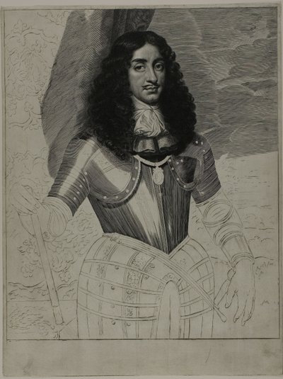 イングランド王チャールズ2世 作： Cornelis van Dalen II