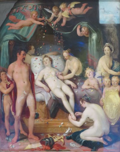 火星と金星 作： Cornelis van Haarlem