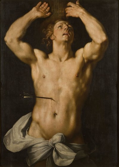 聖セバスチャン 作： Cornelis van Haarlem