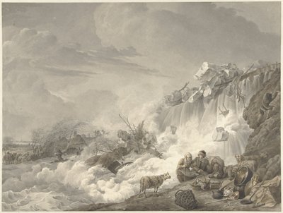 堤防決壊 作： Cornelis van Hardenbergh