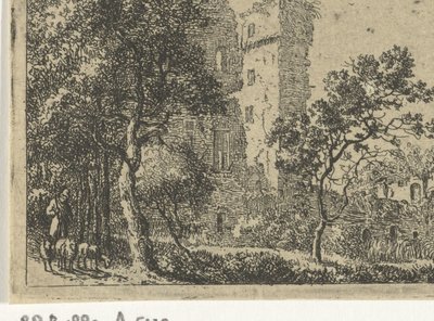 デ・ハール城跡 作： Cornelis van Hardenbergh