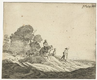 馬のある風景 四景（連載タイトル） 作： Cornelis van Kittensteyn (attributed to)