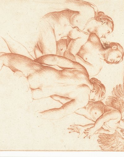 アモールと三美神 作： Cornelis van Poelenburch